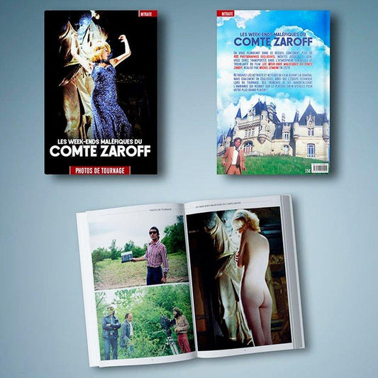 NITRATE #04: PHOTOS DE TOURNAGE - LES WEEK-ENDS MALÉFIQUES DU COMTE ZAROFF LE CHAT QUI FUME